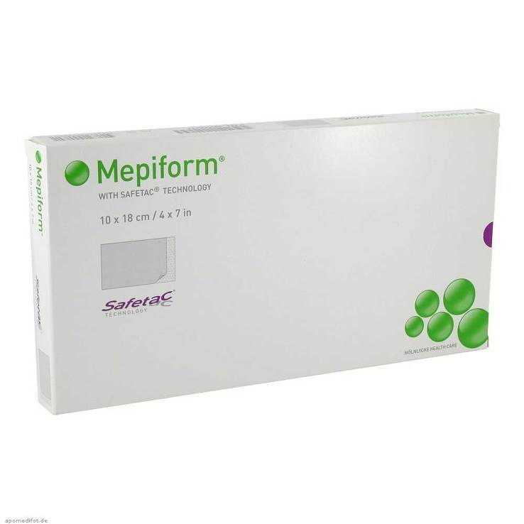 Mepiform] 메피폼 흉터방지 밴드 10X18Cm 5개입 - 롯트콜레